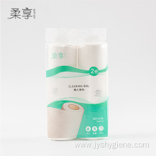 Polyester wood pulp convenient kitchen cleaning cloth